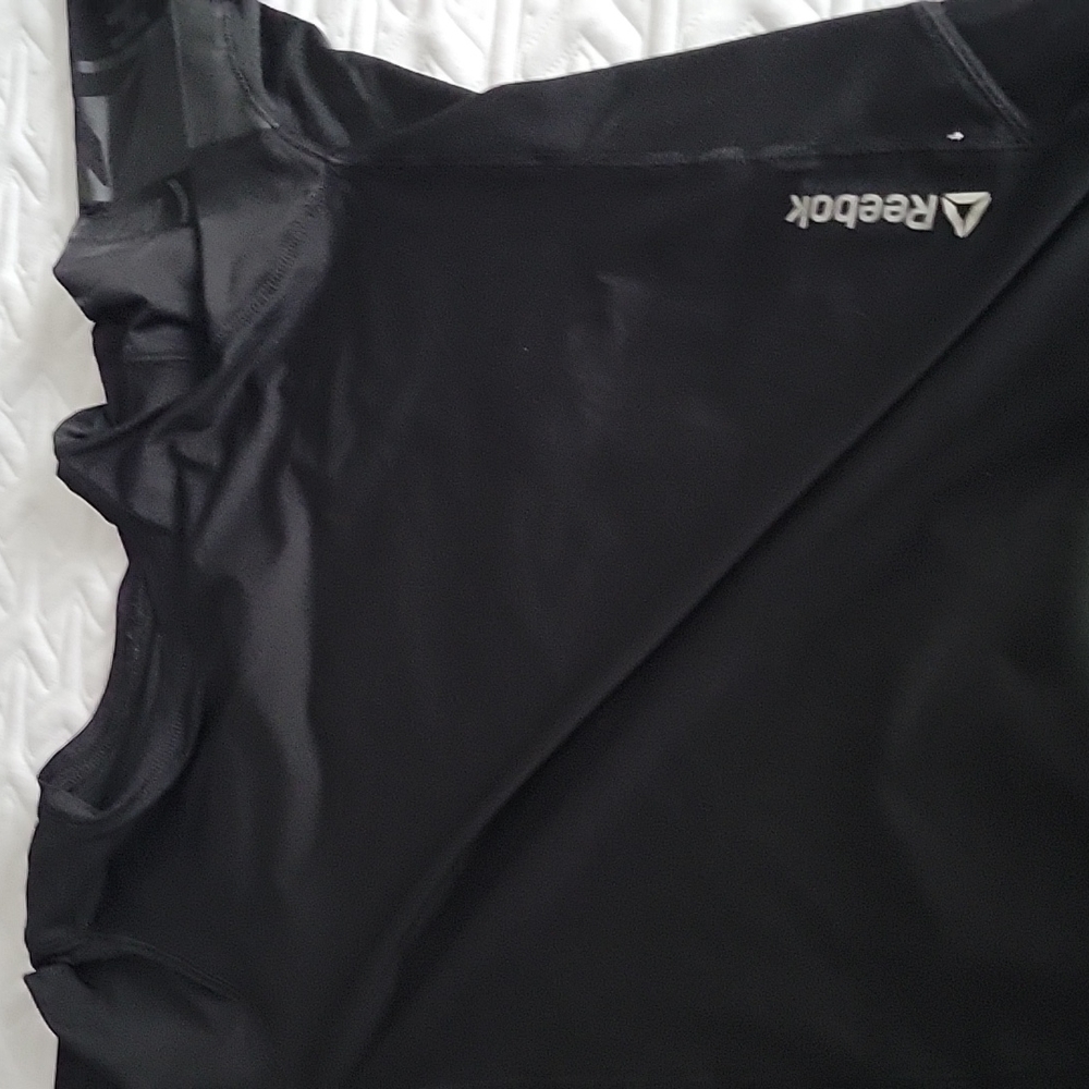 Reebok workout shirt mens.